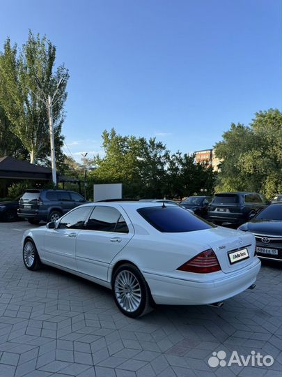 Mercedes-Benz S-класс 5.0 AT, 2002, 224 000 км