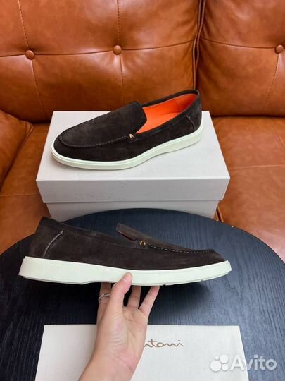 Лоферы мужские santoni