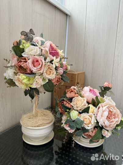 Топиарий, интерьерные цветы