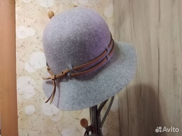 Шляпа фетровая женская