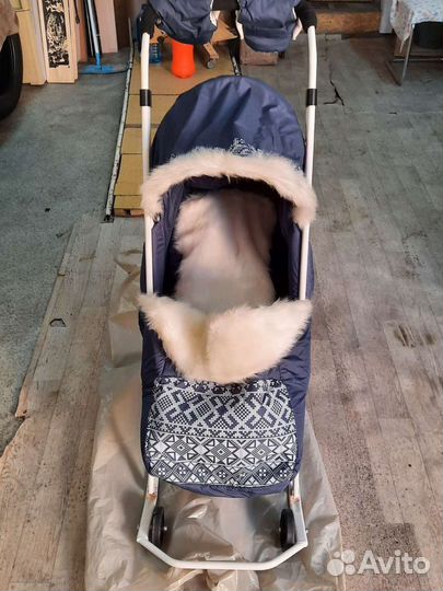 Коляска санки