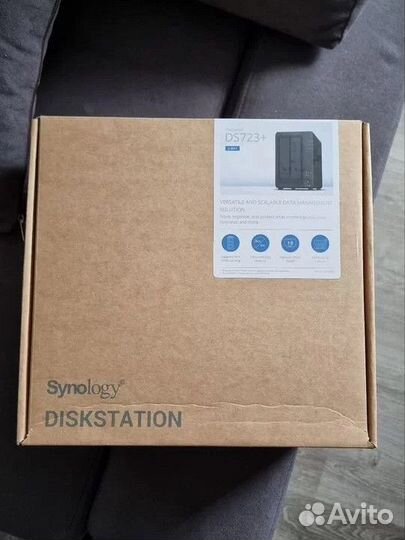 Synology ds723plus 8gb-RAM 212tbHDD 2250SSD