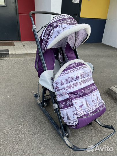 Санки коляска