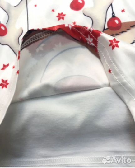 Новогодние семейные пижамы family look