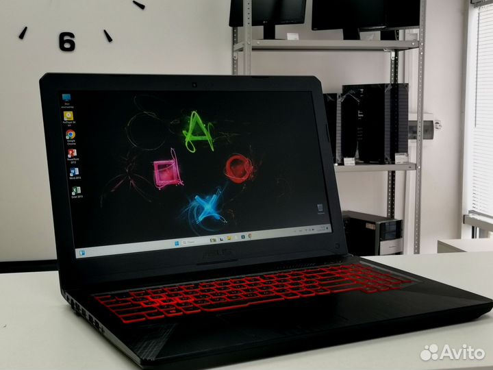 Мощный Игровой ноутбук asus на Core i7 и GTX 1060