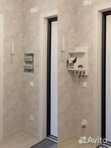 Ключница прячет щиток в коридоре