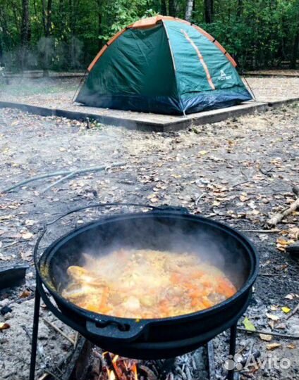 Казан Чугунный Узбекский 8 литров из Намангана
