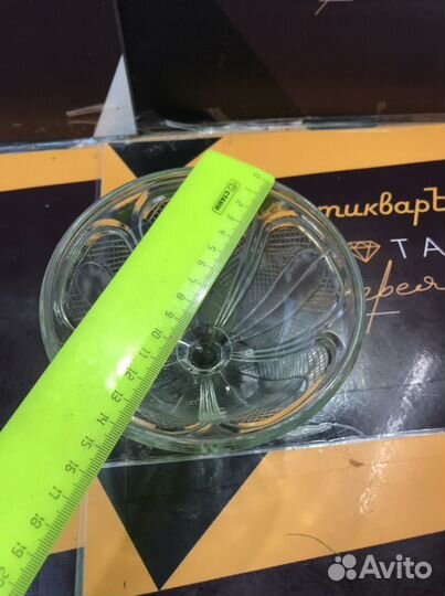 Ваза конфетница стекло