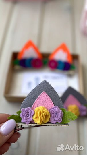 Заколки - ушки