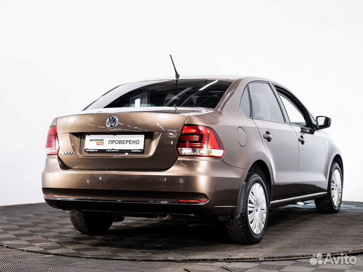 Volkswagen Polo 1.6 AT, 2016, 149 000 км