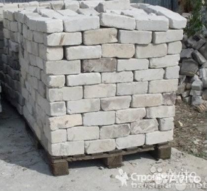 Кирпич белый бу