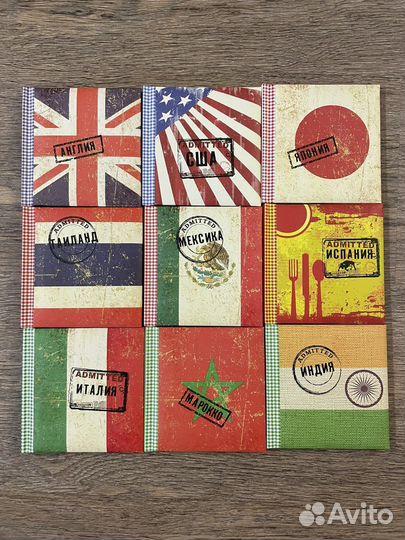 Книги с рецептами разных стран