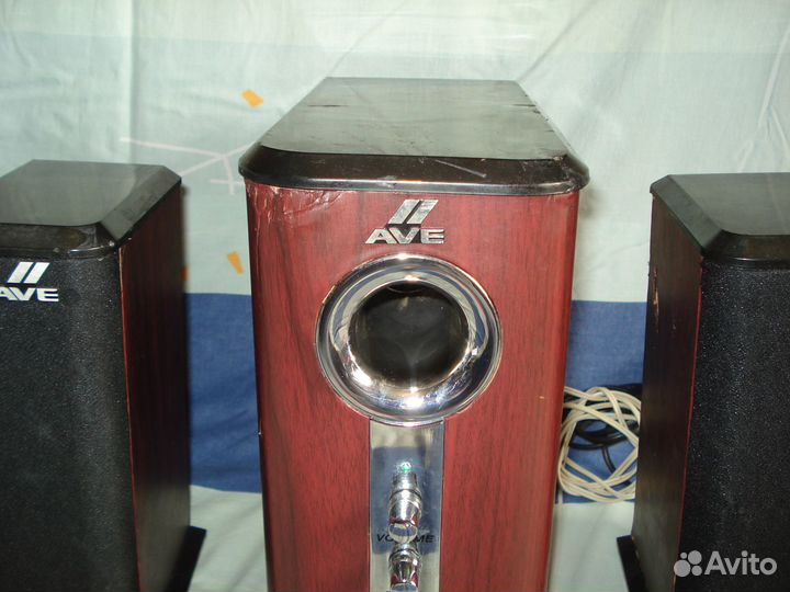 Колонки для компьютера с сабвуфером AVE T40