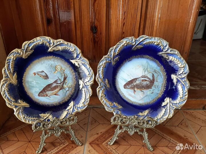 Блюдо антикарное настенное