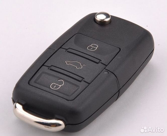 Ключ с гравировкой выкидной корпус автомобильного