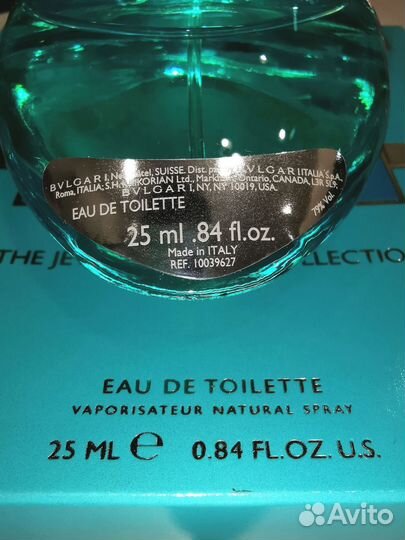 Туалетная вода Bvlgari Omnia Paraiba, оригинал