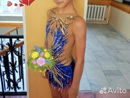 Купальник гимнастический для выступлений