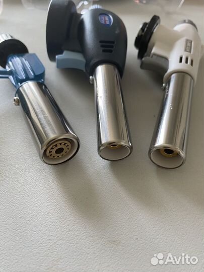 Газовая горелка, газ в баллонах