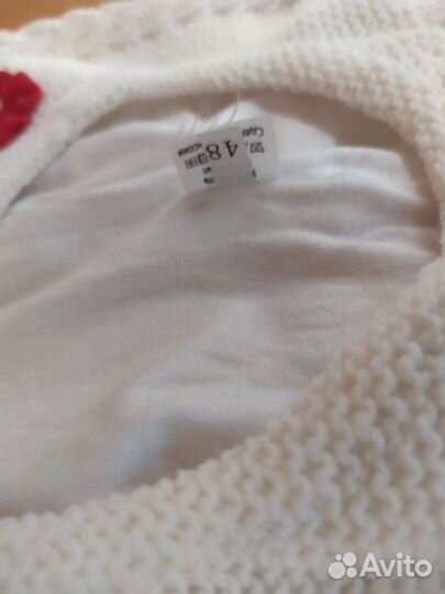 Шапка шлем для девочки 48(новая)