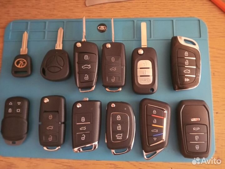 Изготовление ключей с чипом для авто