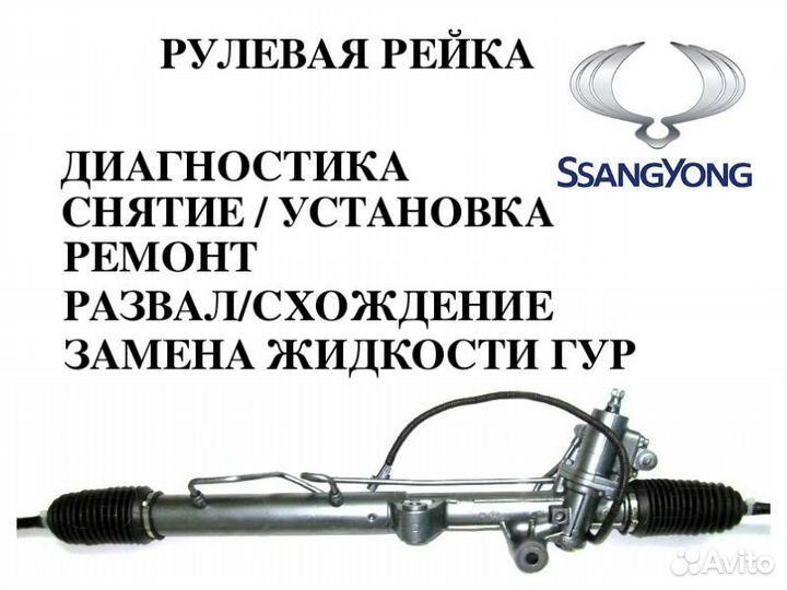 Рулевая рейка SsangYong Actyon