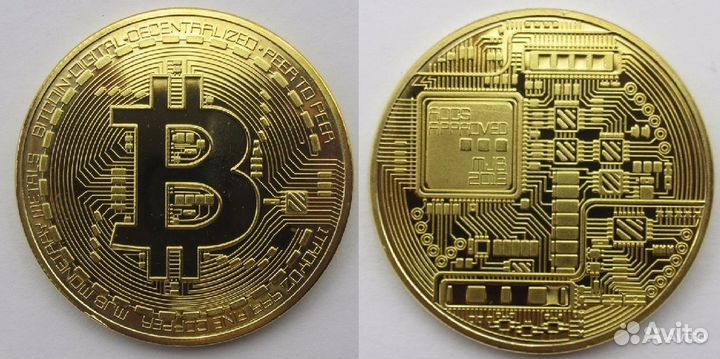 Биткоин сувенирный