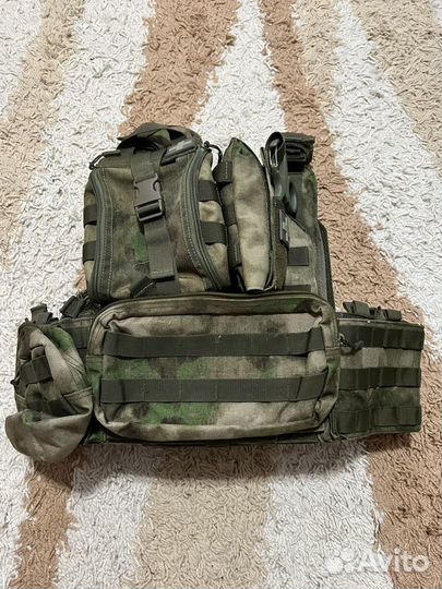 Бронежилет плитник мох