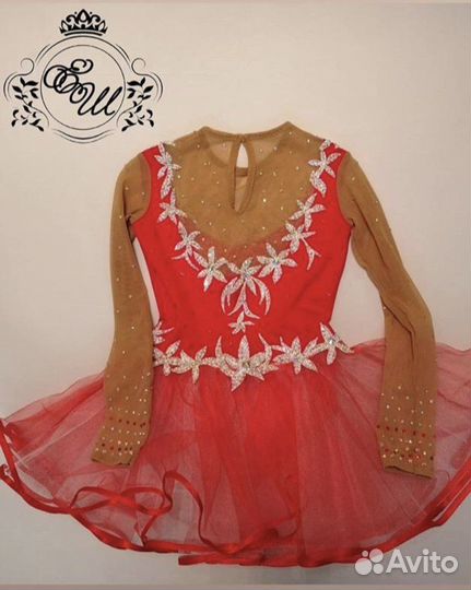 Костюм для фигурного катания 122