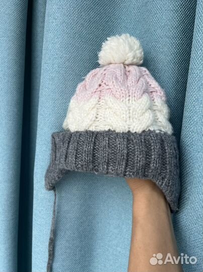 Шапка зимняя для девочки 48 50
