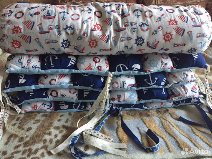 Бортики в детскую кроватку