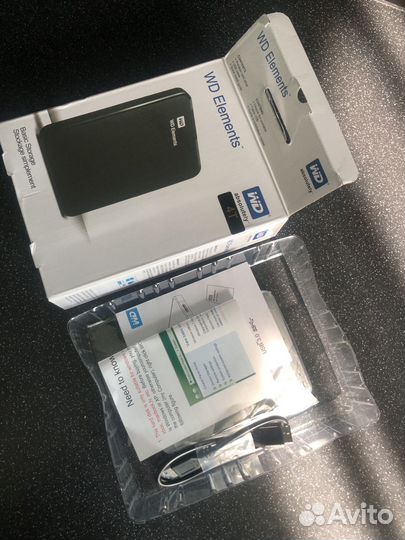 Внешний жесткий диск wd 4 Tb