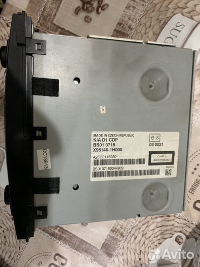 Магнитола на kia ceed 1