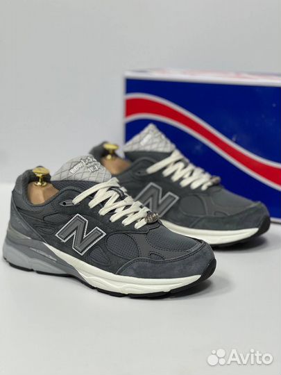 Кроссовки New Balance 990 серые 5