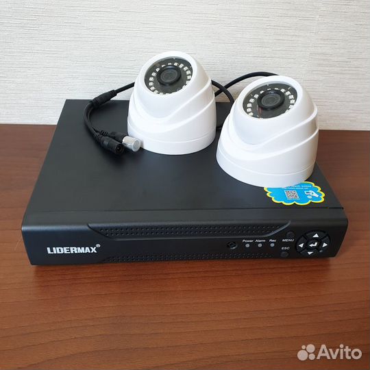 Готовый комплект видеонаблюдения на 2 камеры