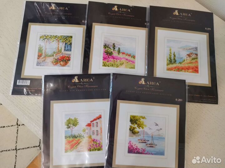 Набор для вышивания крестиком Алиса 'Виды на море'