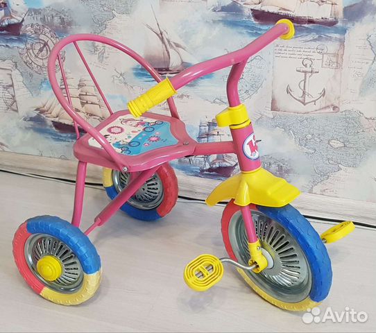 Детский трехколесный велосипед