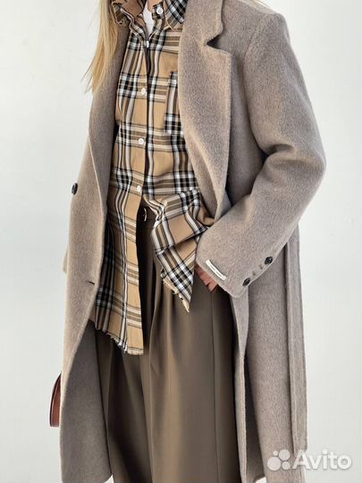 Пальто из шерсти женское