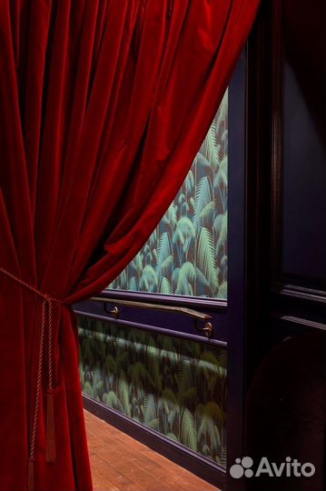 Шторы Бархат,ткань хлопок.как новые