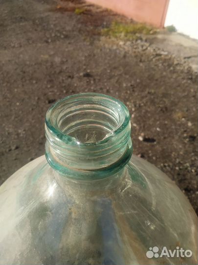 Стеклянная бутыль 20л. Б/у. СССР