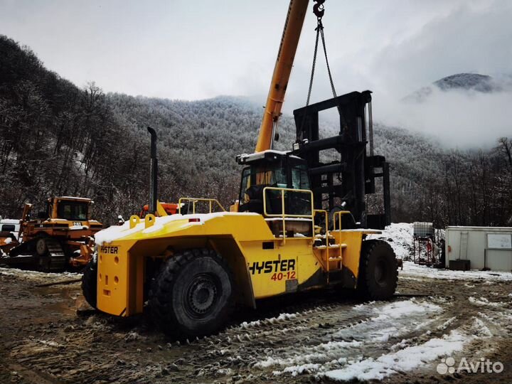 Контейнерный погрузчик (ричстакер) Hyster H40.00-16CH, 2008