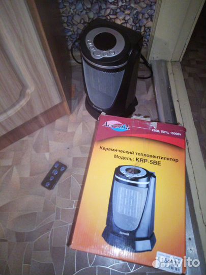 Тепловентилятор керамич.с пультом и вращением