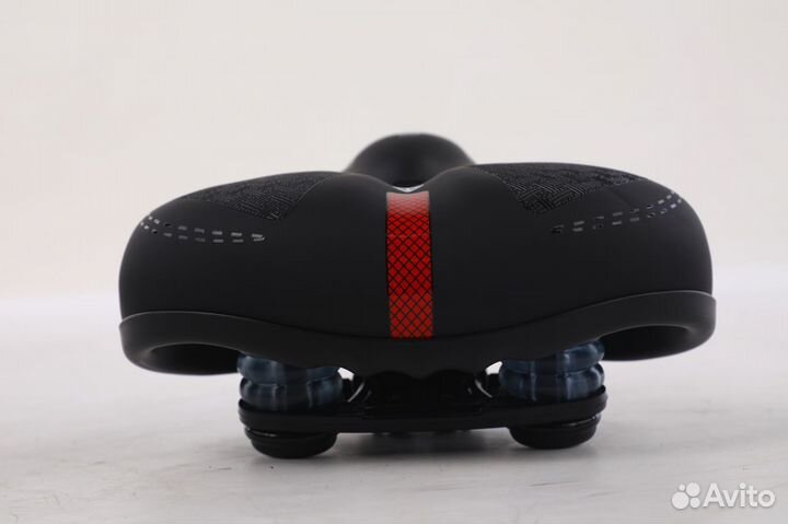 Комфортное вело сиденье широкое мягкое