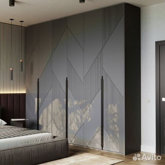 Стильный шкаф для одежды