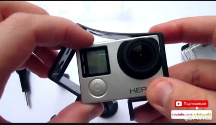 Рама бокс для GoPro Hero3, +3, 4, 5,6,7;Hero 8