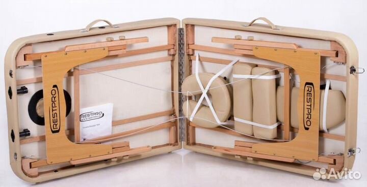 Складной массажный стол restpro Memory 2 Beige