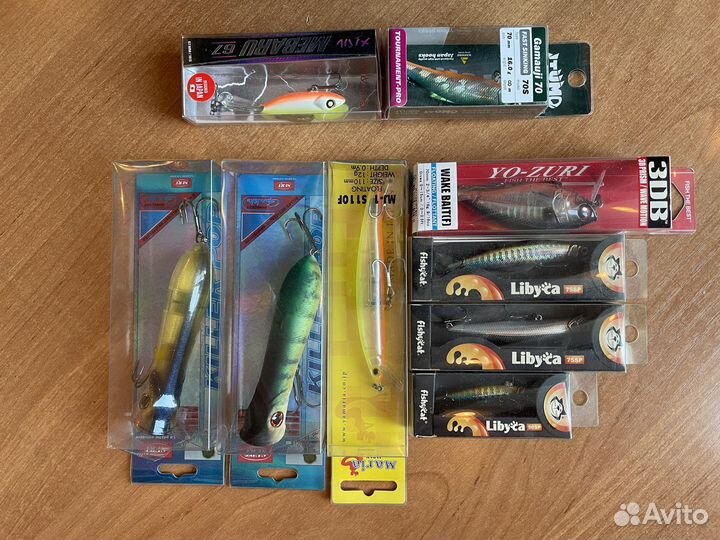 Шнуры/приманки/удилища