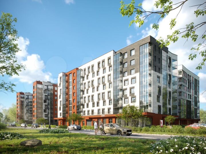 Квартира-студия, 29,7 м², 8/8 эт.