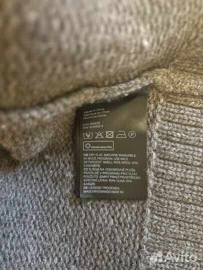 Кашемировый свитер hm