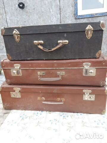 Чемоданы времен СССР