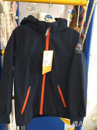 Новая куртка softshell h&m, размер 128